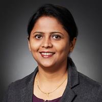 portrait of Asha Tharakan, NP